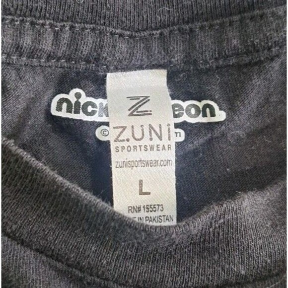 Goofy Goober Rock Black Graphic T-Shirt Men’s Large World Tour SpongeBob Movie - Picture 6 of 6